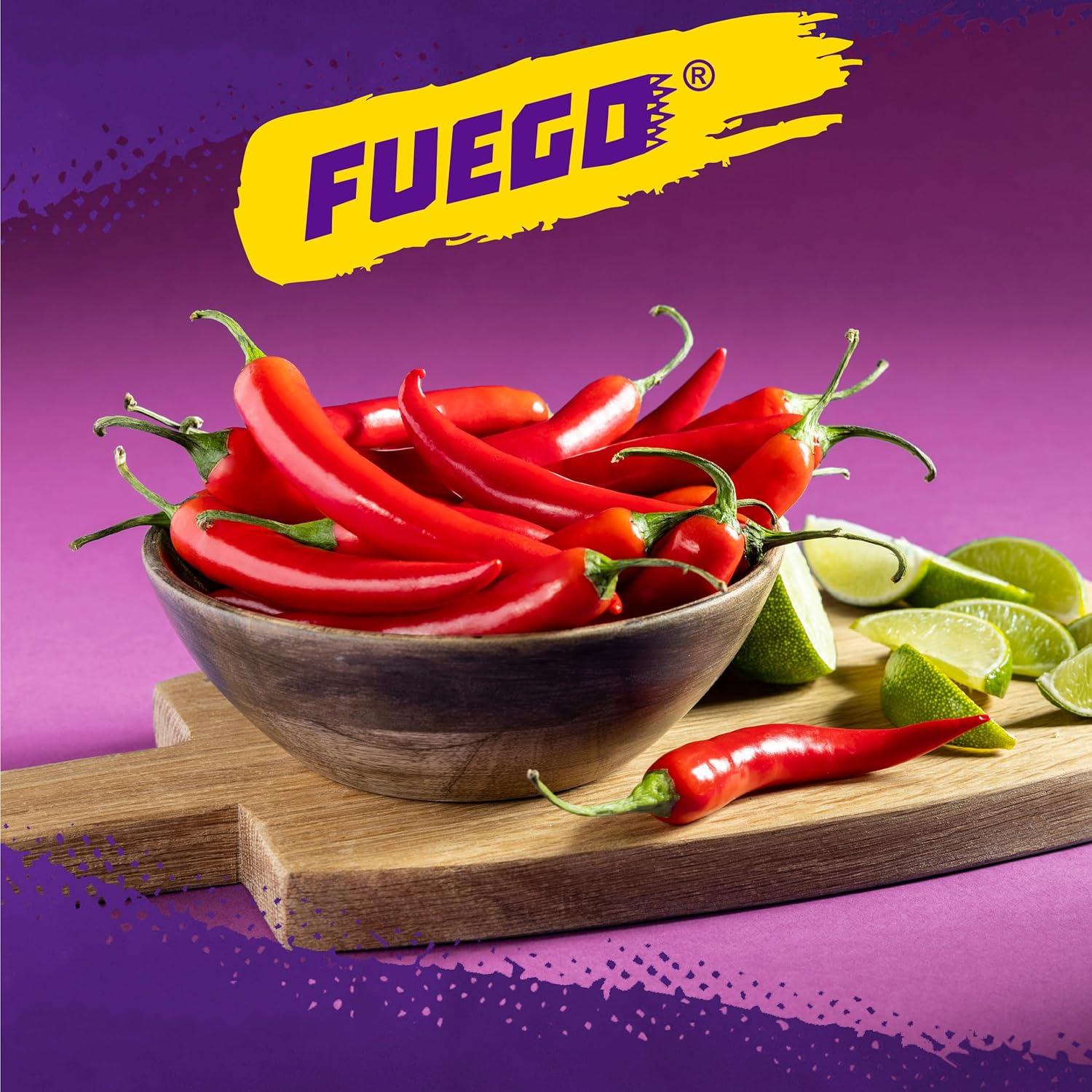 image:imageTakis Fuego Hot Nuts 12 ct 175 oz Value Size Case Hot Chili Pepper amp Lime Flavored Extreme Spicy DoubleCrunch PeanutsFuego