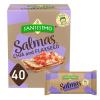 image:imageSanissimo Salmas Salted 40 packs of 3 Crackers Oven Baked Corn Crackers Gluten Free Non GMO Kosher CertifiedChia  Flax 40PK